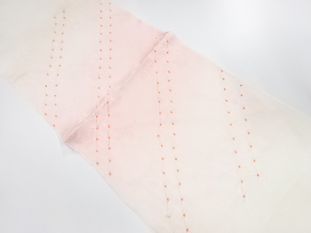 未使用品　正絹　絞り　帯揚げ